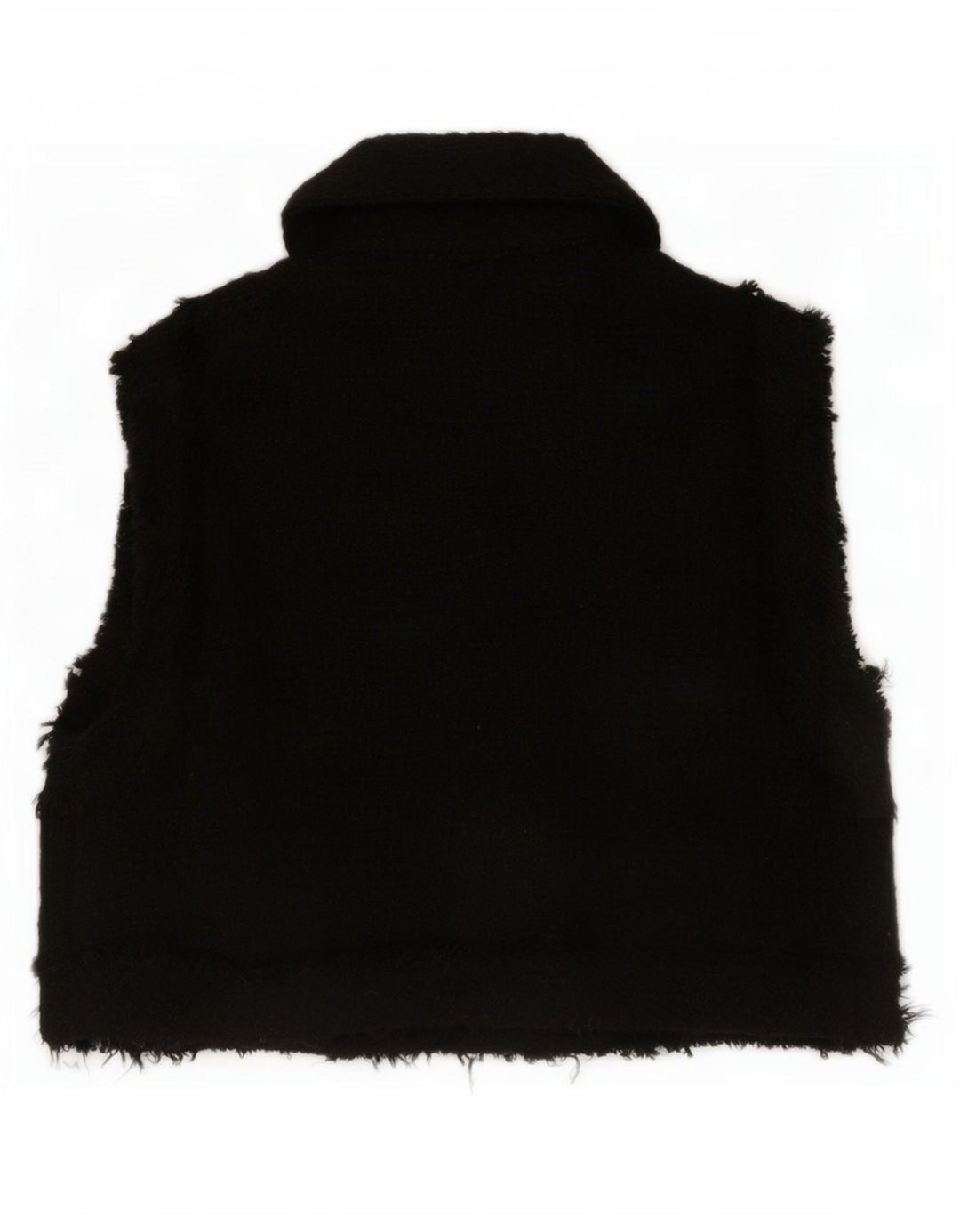 Gilet pentru femei Zara UK 6 XS, negru, poliester