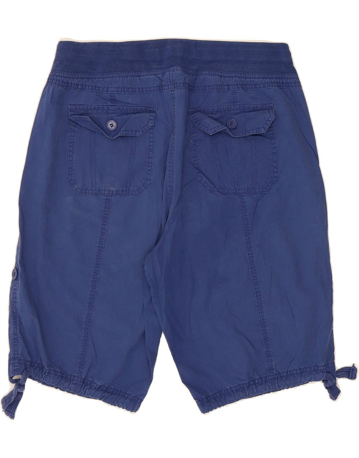 TOMMY HILFIGER Womens Bermuda Shorts Large W32  Blue Cotton Vintage Tommy Hilfiger and Second-Hand Tommy Hilfiger from Messina Hembry 