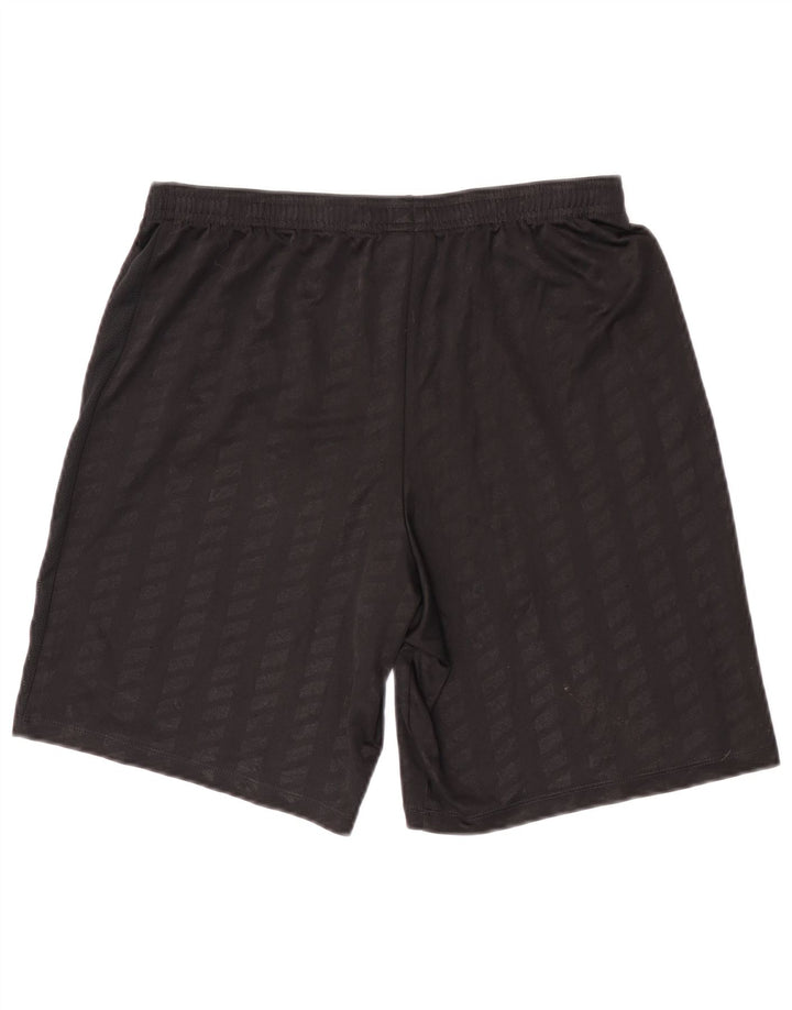 Pantaloni scurți sport Nike pentru bărbați, mari, negru, poliester