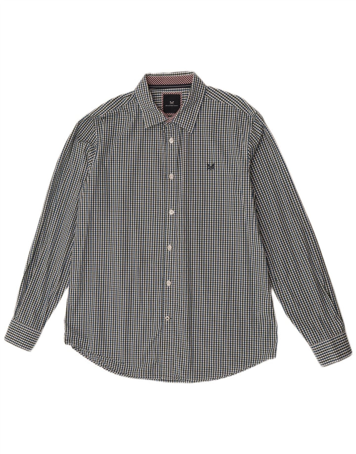 Crew Clothing Cămașă Slim Fit pentru bărbați, mare, multicolor, bumbac