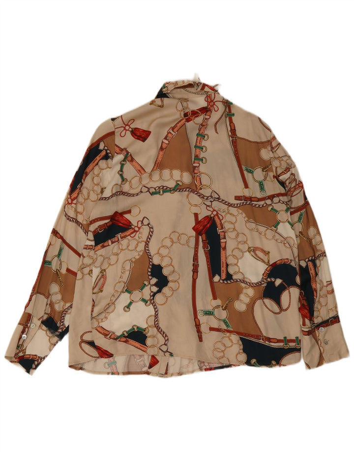Bluză cămașă cu model abstract Vicolo pentru femei UK 14 Medium Multicolor