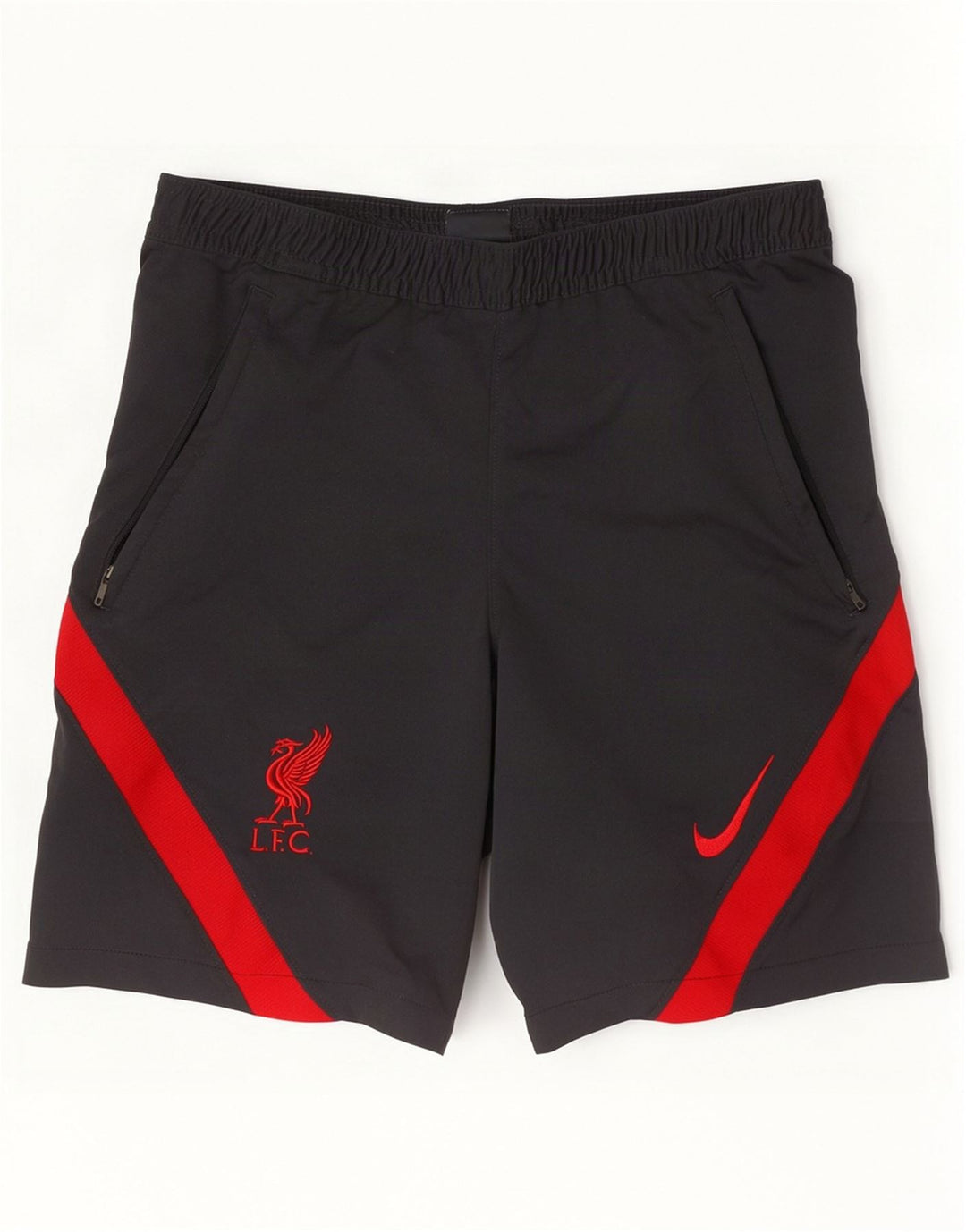 Pantaloni scurți sport Nike Liverpool pentru bărbați, gri mici, poliester color bloc
