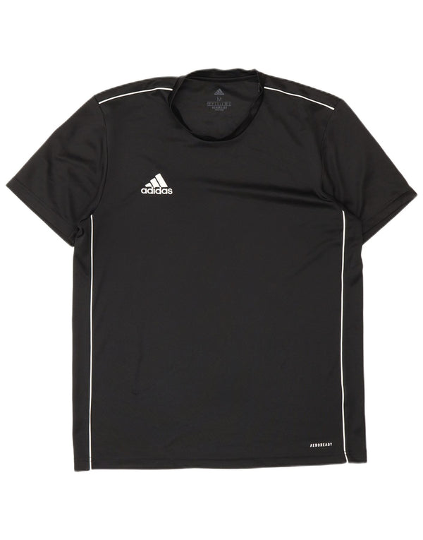 Tricou Adidas Aeroready pentru bărbați Top Mediu Negru