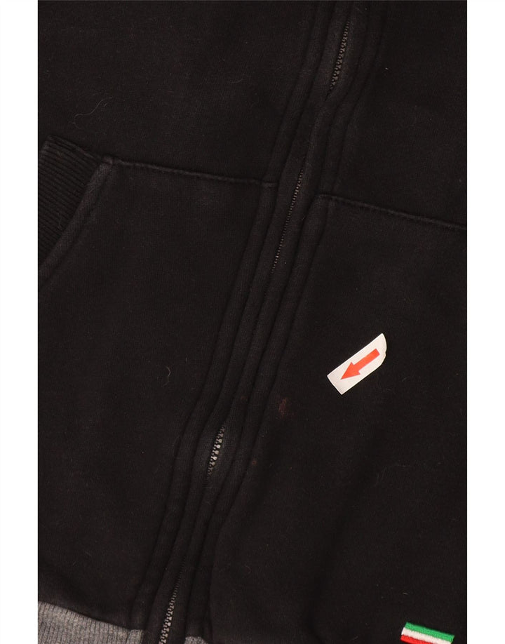 Jachetă de trening pentru femei Lotto UK 14 Medium Black Colorblock Bumbac