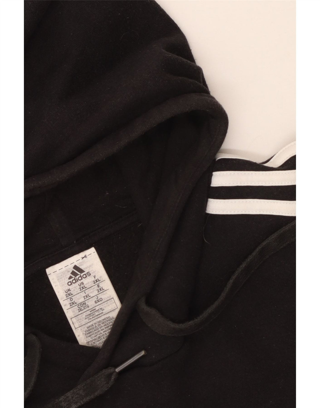 Pulover Adidas pentru bărbați, 2XL, bumbac negru
