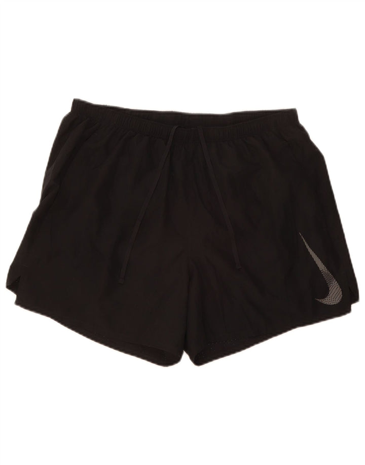 Pantaloni scurți sport Nike Dri Fit Graphic pentru bărbați, mari, negru, poliester