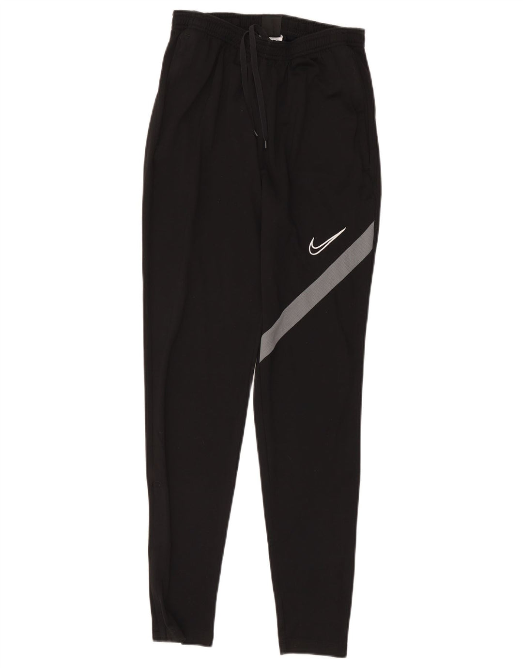 Pantaloni de trening Nike Dri Fit Graphic pentru femei UK 8 Poliester negru mic