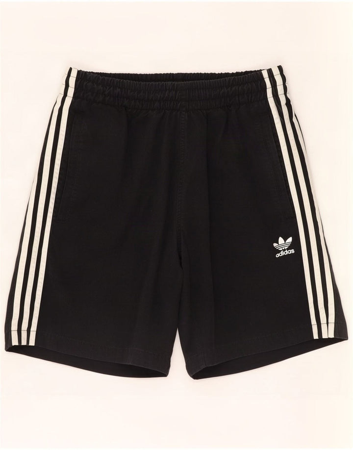 Pantaloni scurți sport Adidas pentru bărbați, nailon mediu negru