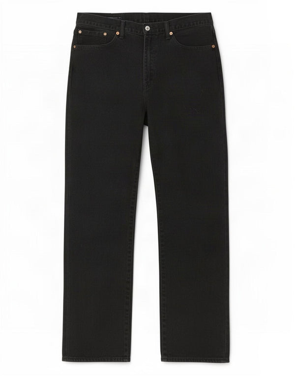 Blugi drepti pentru bărbați Levi's 751 W36 L34 bumbac negru