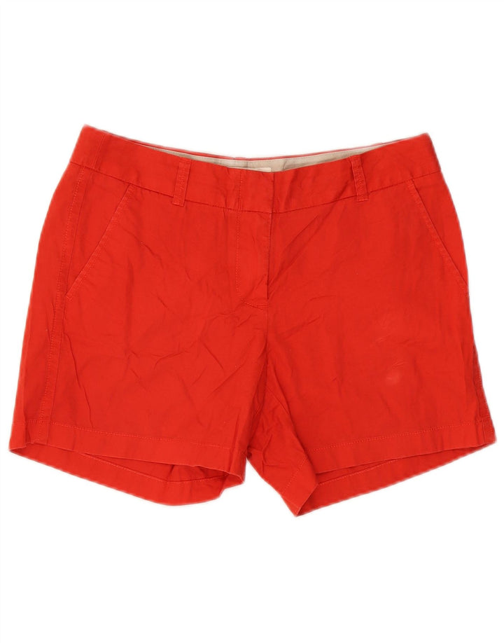 Pantaloni scurti chino pentru femei J. Crew US 4 Small W30 Red Bumbac