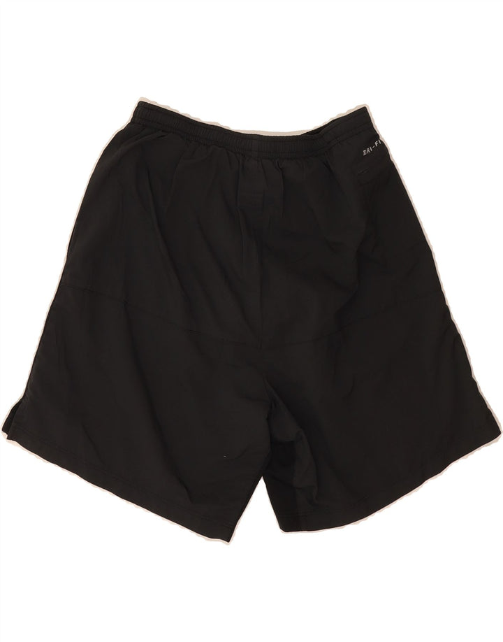 NIKE Boys Dri Fit Sport Shorts 8-9 Years Small Black Vintage Nike and Second-Hand Nike from Messina Hembry 