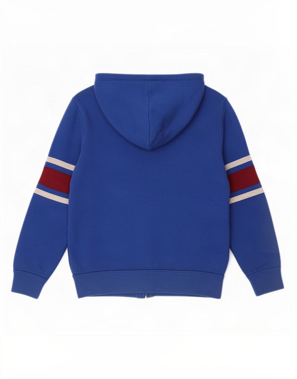 Pulover Gap Boys Graphic Zip Hoodie 15-16 Ani XL Bumbac Albastru