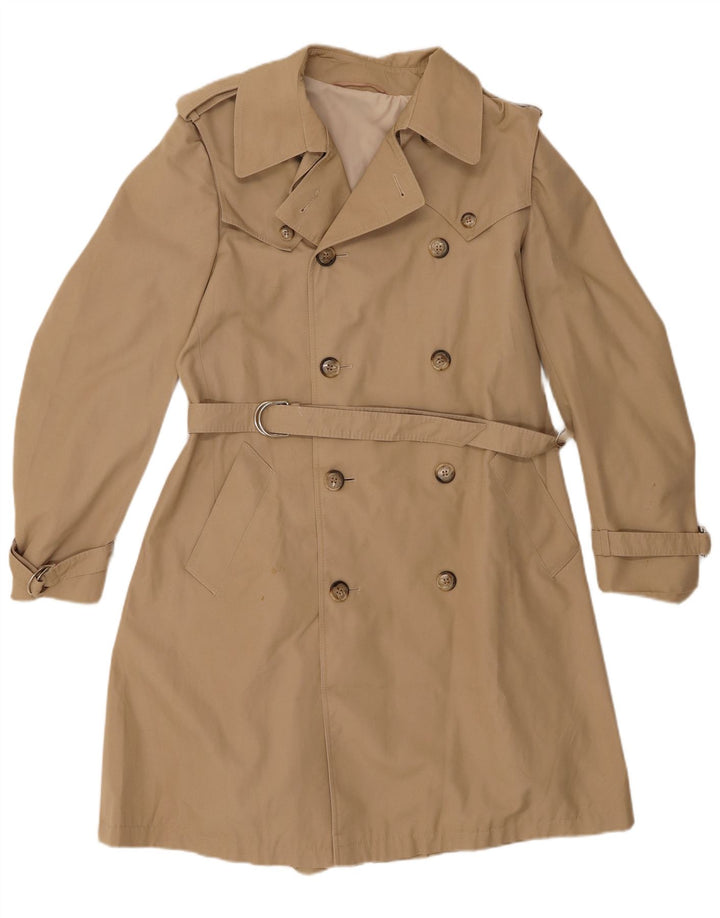 Trenci pentru femei Vintage UK 12 Medium Bej Sintetic