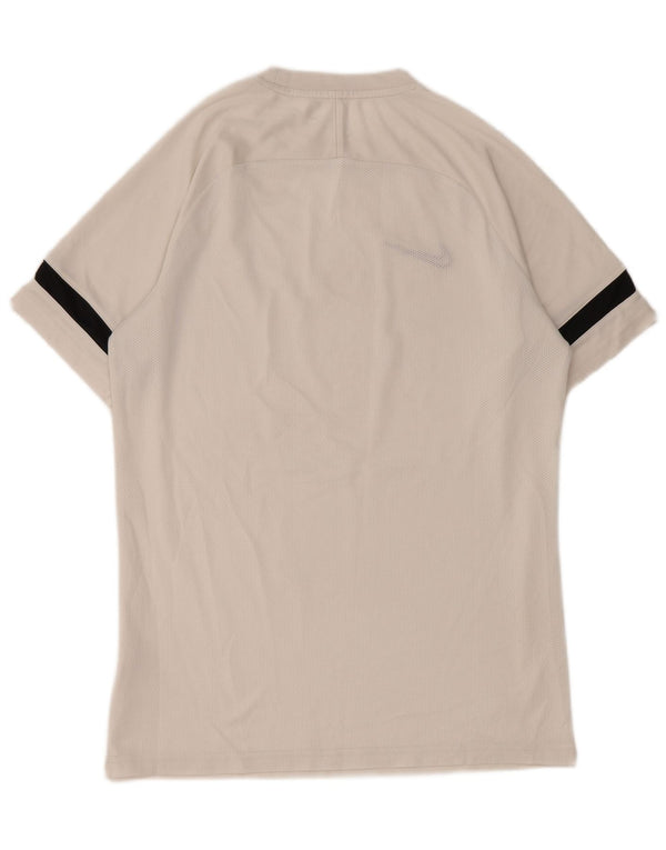Tricou Nike Dri Fit pentru bărbați Top Mediu Alb