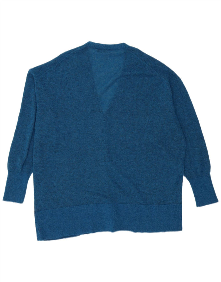 Pulover cardigan supradimensionat pentru femei Zara UK 14 Medium Blue