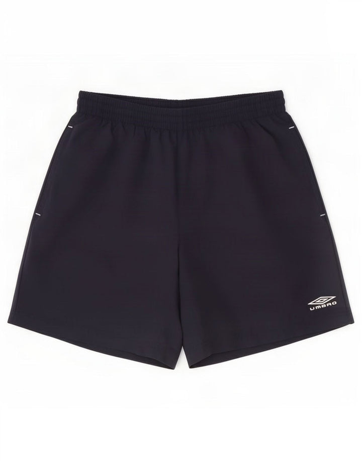 Pantaloni scurți sport Umbro pentru bărbați, poliester mediu albastru