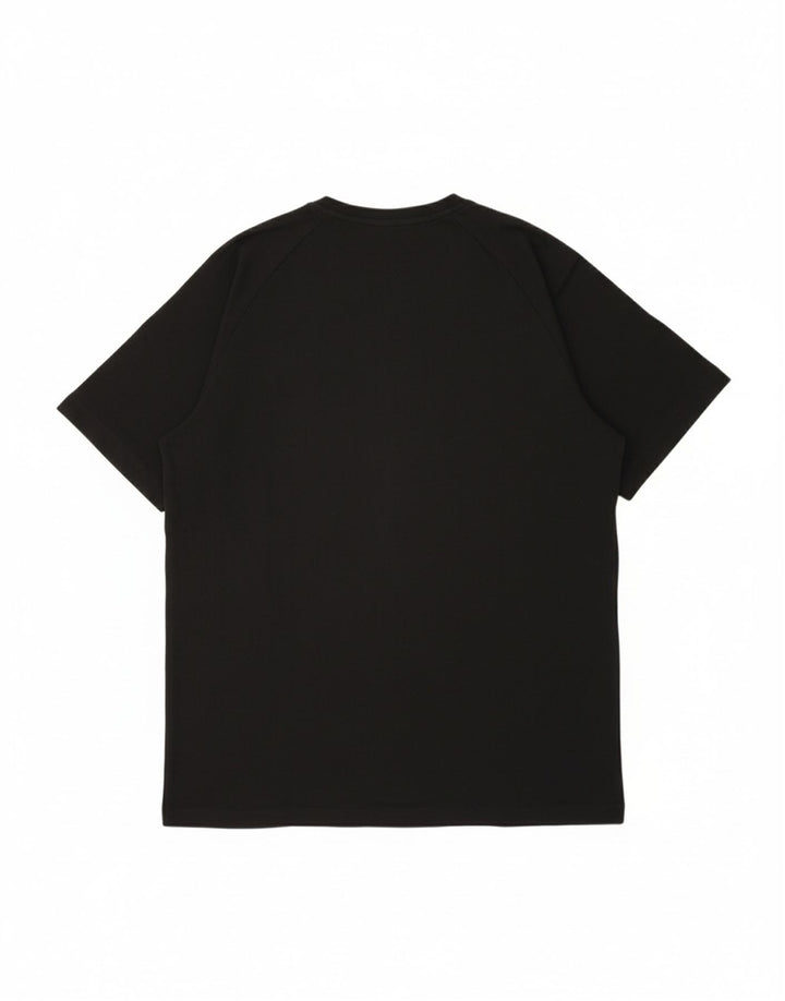 ADIDAS Mens Climalite T-Shirt Top Medium Black Cotton