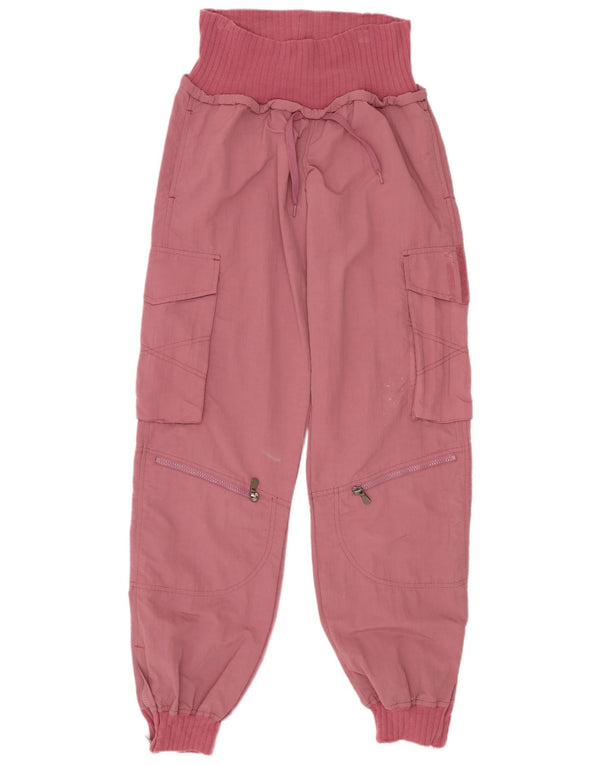 Pantaloni de jogging pentru femei Adidas Cargo Mici W29 L33 Bumbac roz