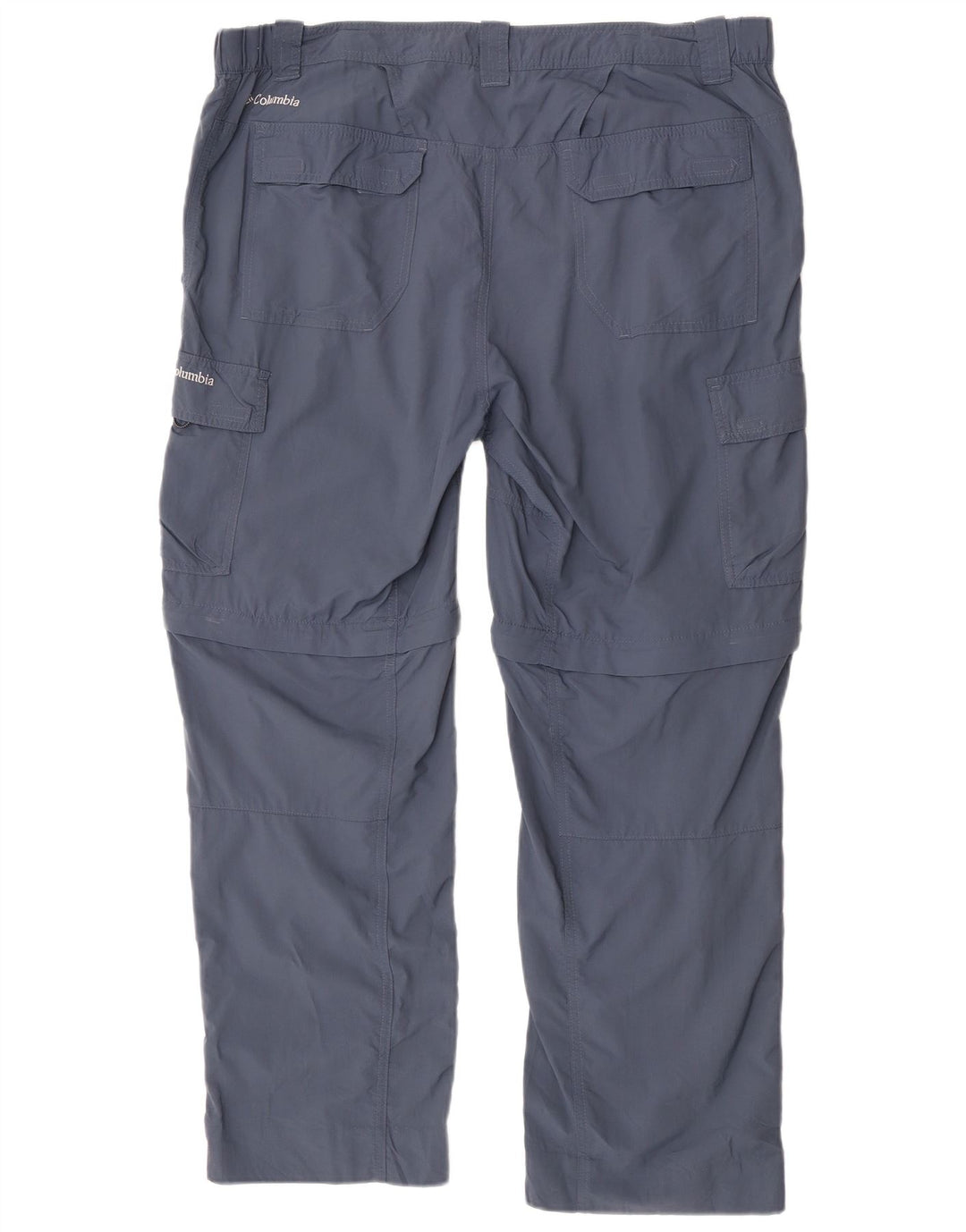 Pantaloni cargo pentru drumeții Columbia W40 L32, nailon albastru
