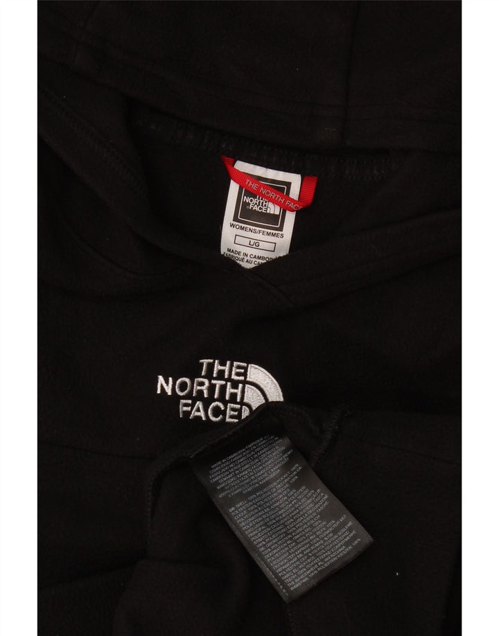 Pulover cu glugă The North Face pentru femei UK 16 Poliester negru mare