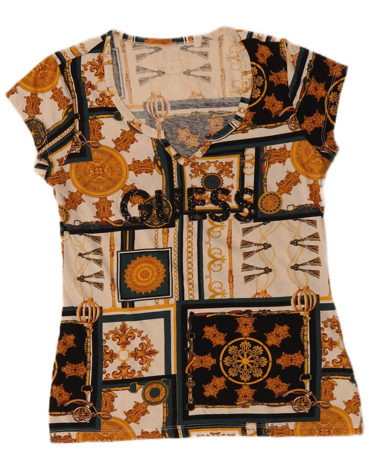 Tricou grafic Guess pentru femei Top UK 12 Medium Multicolor
