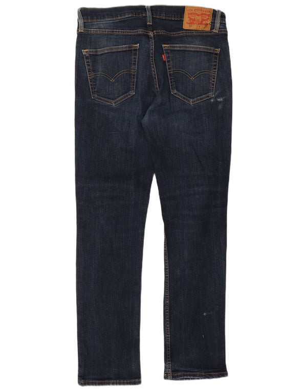 Blugi Levi's 511 Slim pentru bărbați W34 L32 Bumbac albastru