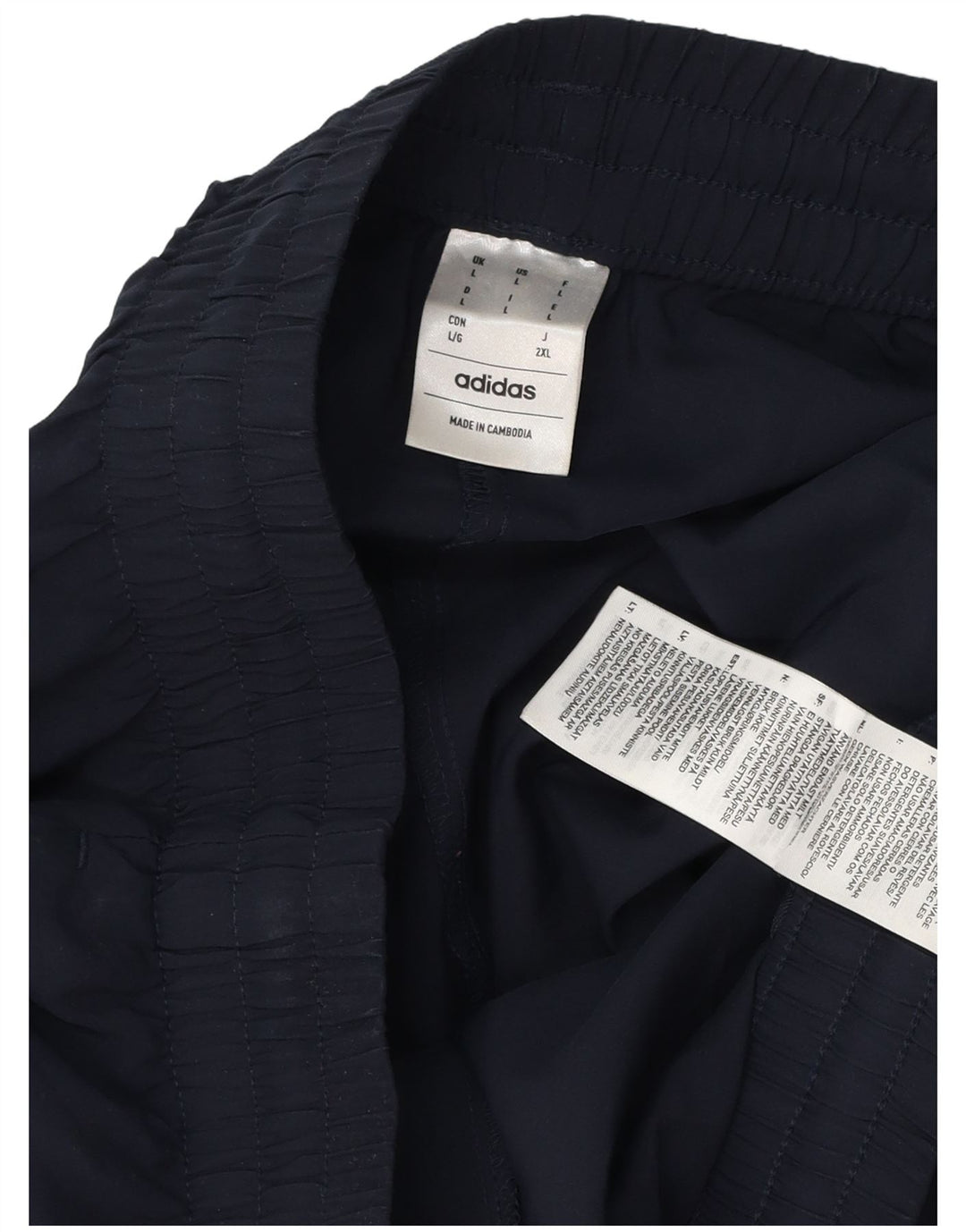 Pantaloni de trening Adidas pentru bărbați, mari, albastru, poliester