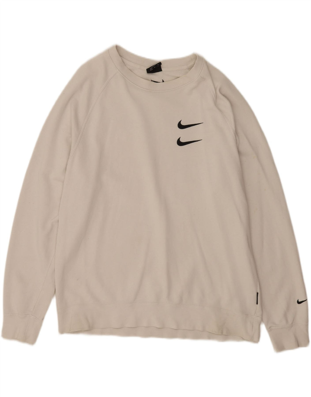 Hanorac grafic pentru bărbați Nike Jumper XL Bumbac alb