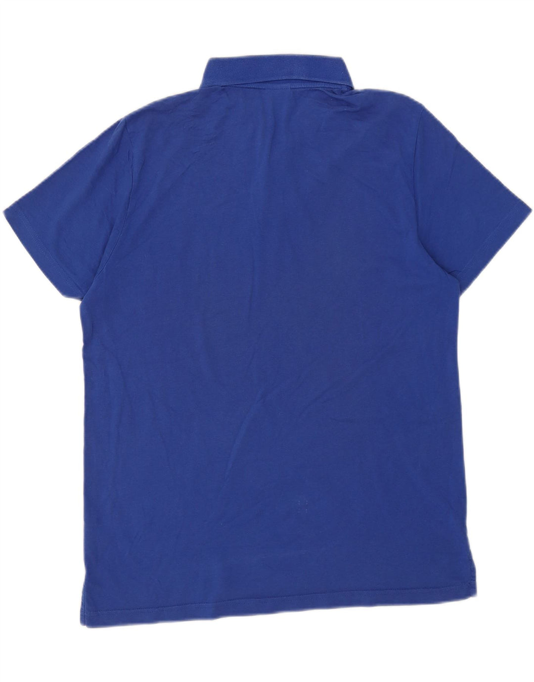 Tricou polo Puma pentru bărbați, bumbac cu dungi albastre mari