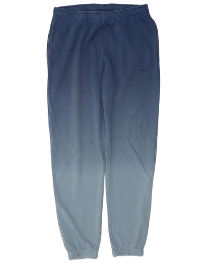 Pantaloni de trening pentru bărbați Nike Pantaloni de jogging, albastru mediu, bumbac color bloc