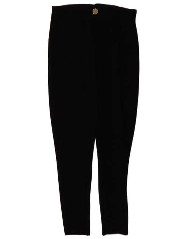 Pantaloni casual conici pentru femei Zara XL W32 L28 Negri