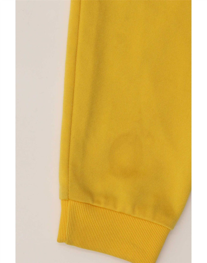 Jachetă de trening pentru băieți Adidas 13-14 ani, poliester color-bloc galben