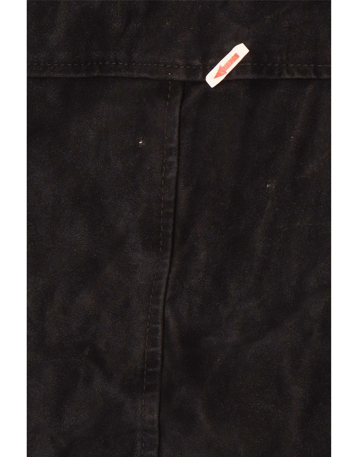 Jachetă Privilegi Femei din piele intoarsa cu gluga IT 44 Medium Neagra