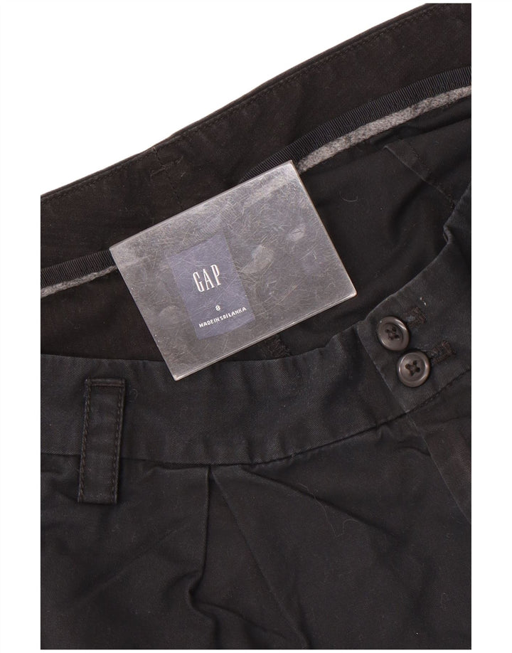 Pantaloni scurti chino pentru femei Gap UK 12 Medium W32 Bumbac negru