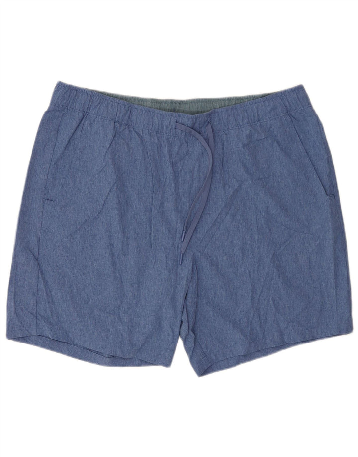 Pantaloni scurți sport pentru bărbați Eddie Bauer 2XL, poliester albastru