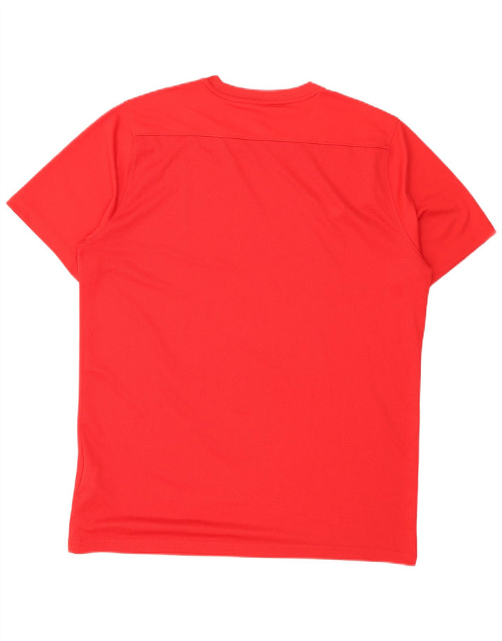 Tricou Nike Dri Fit pentru bărbați Top Medium Red Poliester