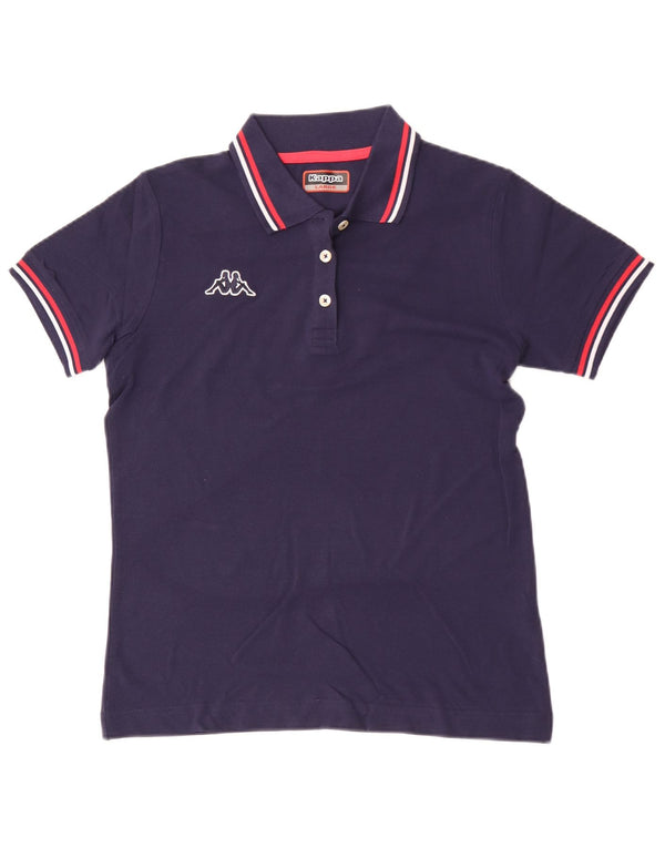 Tricou polo Kappa pentru femei UK 14 mare bleumarin