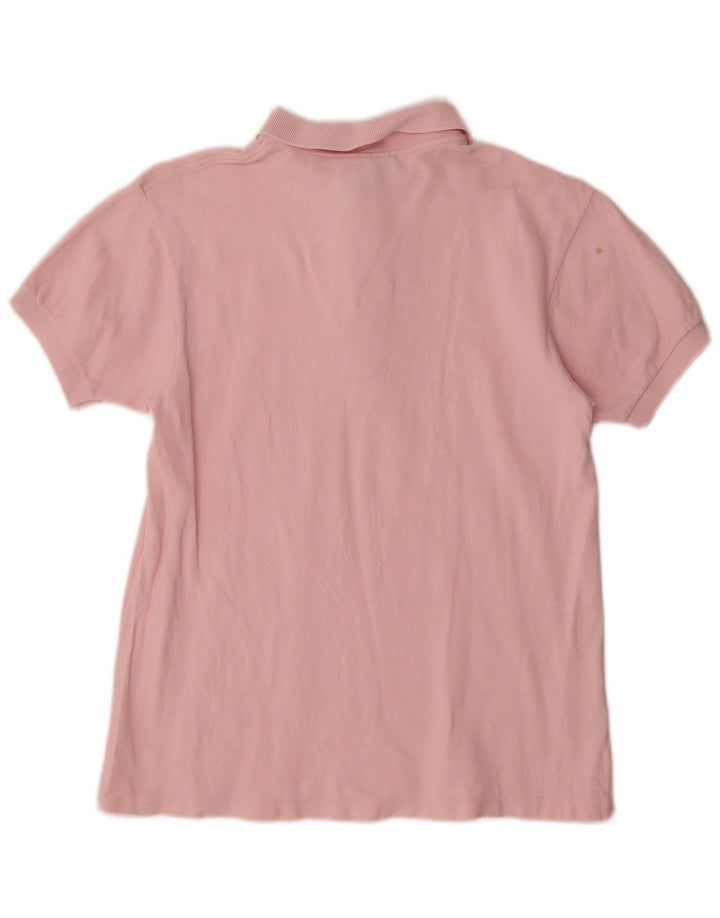 Tricou polo Lacoste pentru femei Mărimea 42 Bumbac roz mare