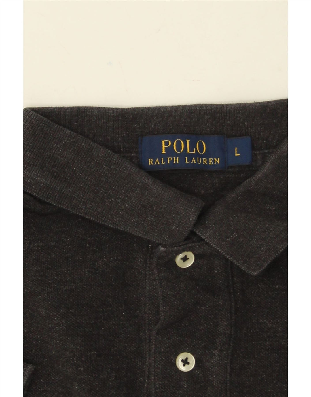 POLO RALPH LAUREN Tricou polo pentru bărbați, mare, gri