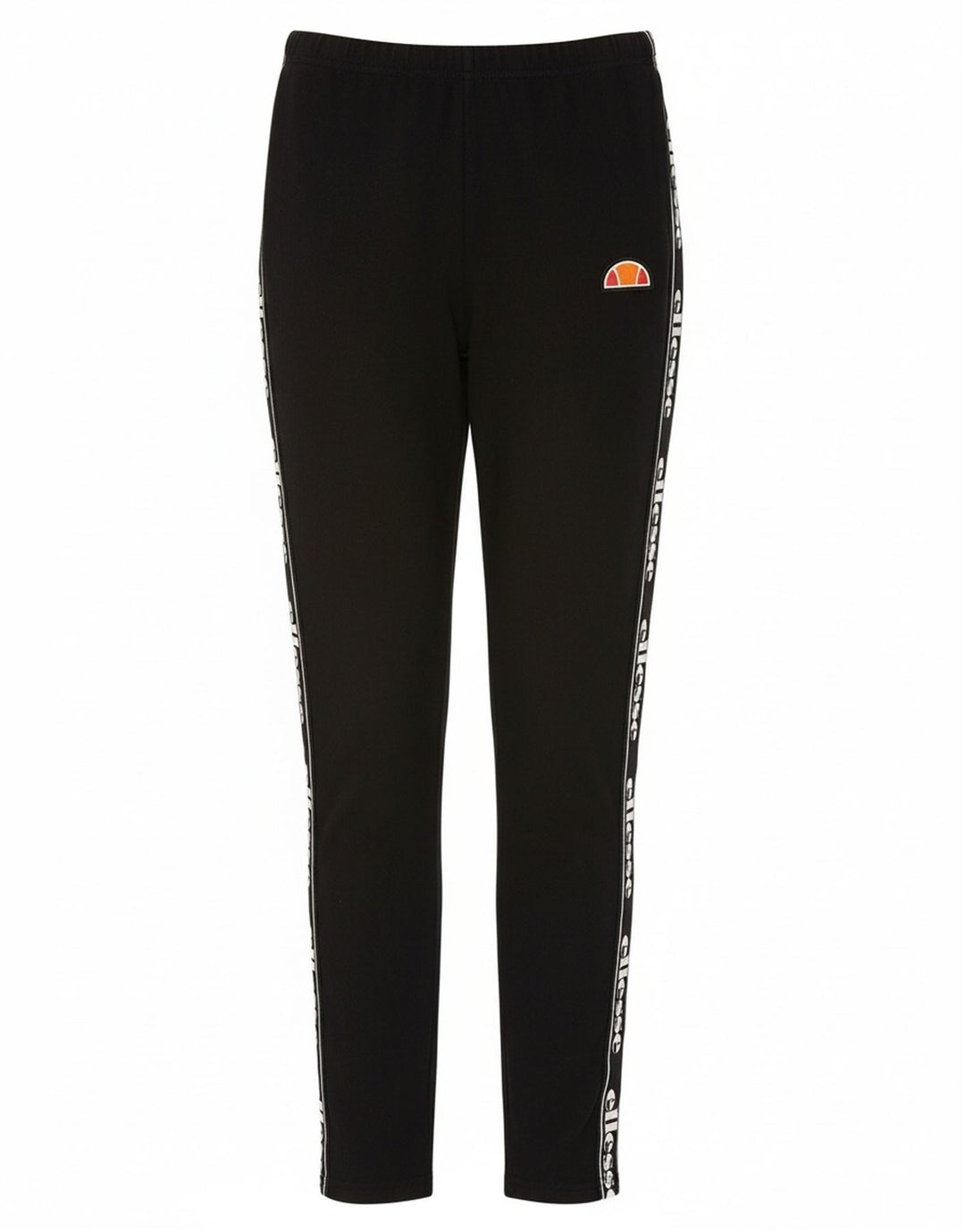 ELLESSE Womens Graphic Leggings UK 10 Small Black Cotton Vintage Ellesse and Second-Hand Ellesse from Messina Hembry 