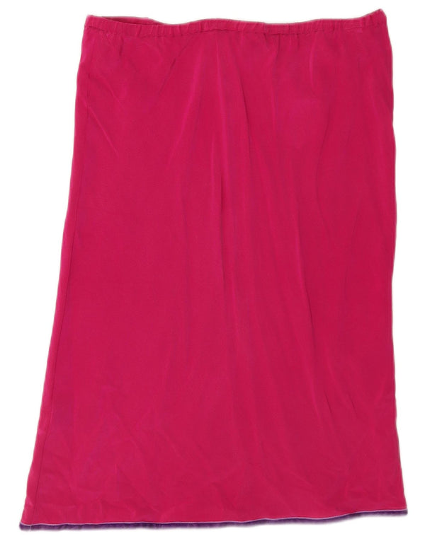 Fusta dreaptă Boden pentru femei UK 10 Small W32 Pink Silk