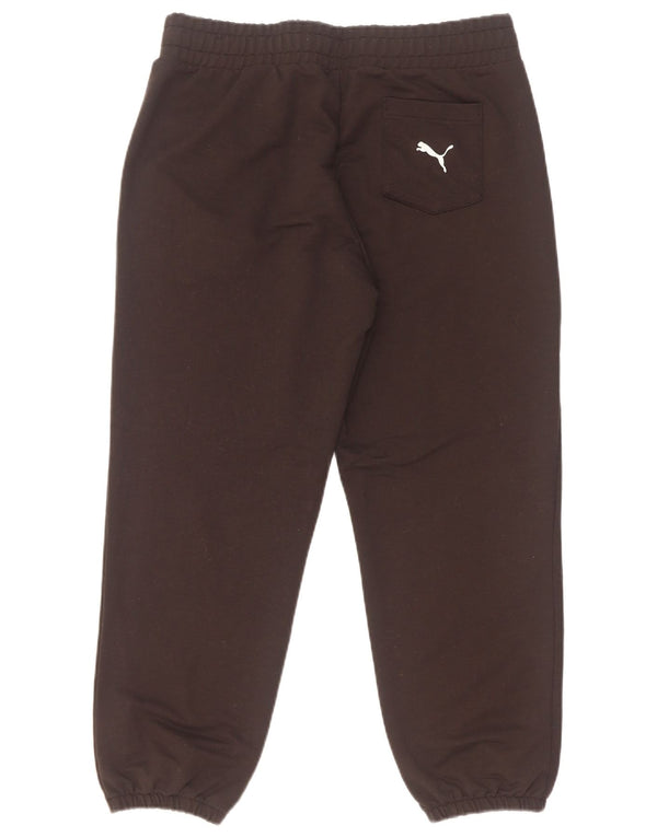 Pantaloni de trening cu grafic pentru femei Puma Pantaloni de jogging UK 14 Medium Black