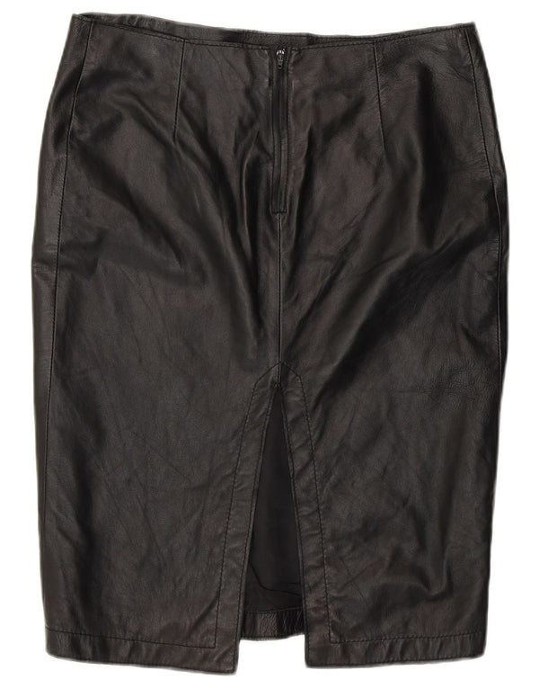 Fusta creion vintage pentru femei IT 44 Medium W32 Negru