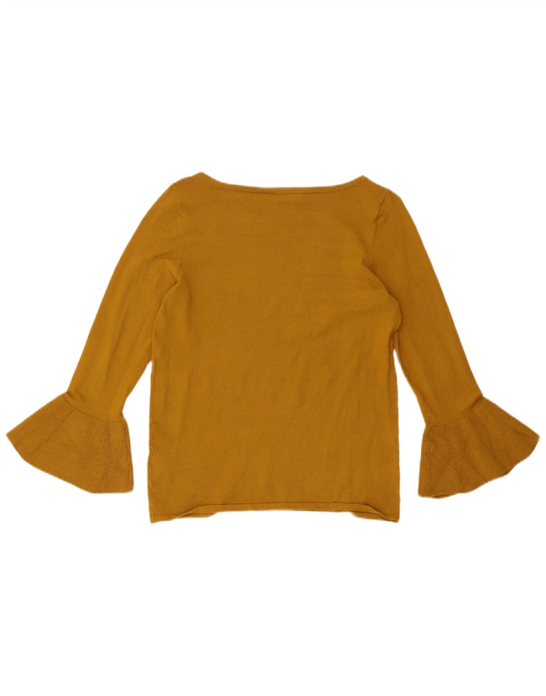Top pentru femei Hobbs cu mâneci 3/4 UK 10 Small Khaki Viscose