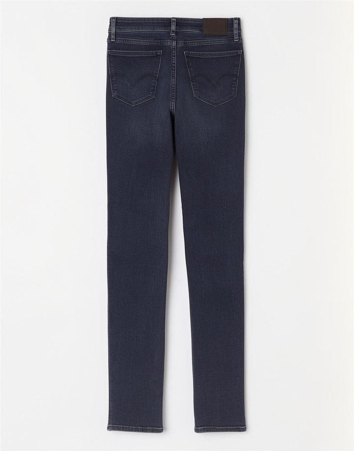 Blugi Levi's 712 Slim pentru femei W26 L30 bumbac bleumarin