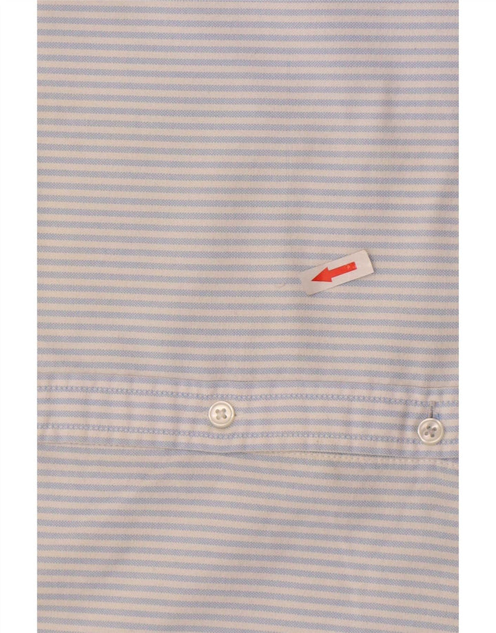 Cămașă Slim Fit pentru bărbați American Eagle, bumbac cu dungi albastre