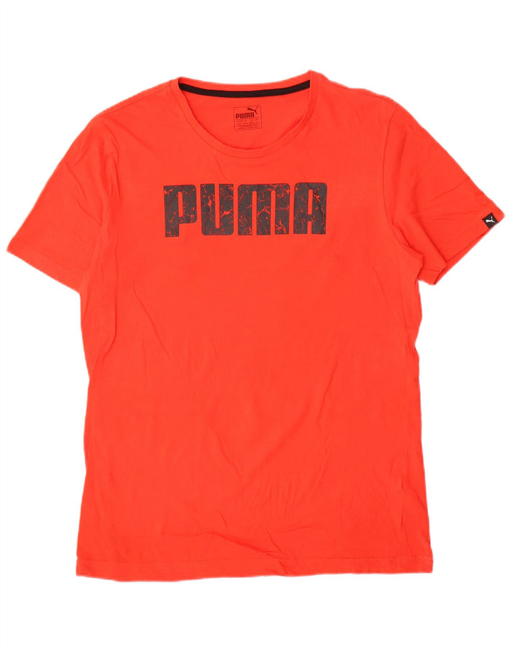 Tricou grafic pentru bărbați Puma Top, bumbac roșu mediu