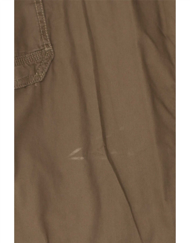 Pantaloni cargo drepti pentru bărbați Marks & Spencer W40 L29 bumbac maro