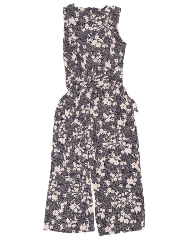 Salopetă fără mâneci pentru femei Michael Kors UK 12 Medium Bleumarin Floral
