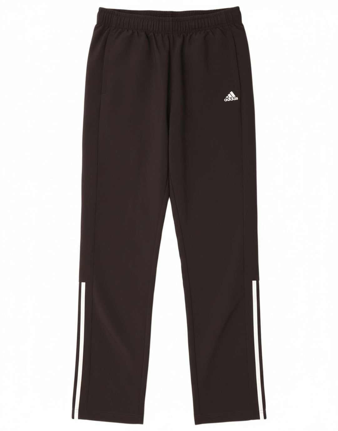 Pantaloni de trening Adidas Climalite pentru baieti 15-16 ani poliester negru
